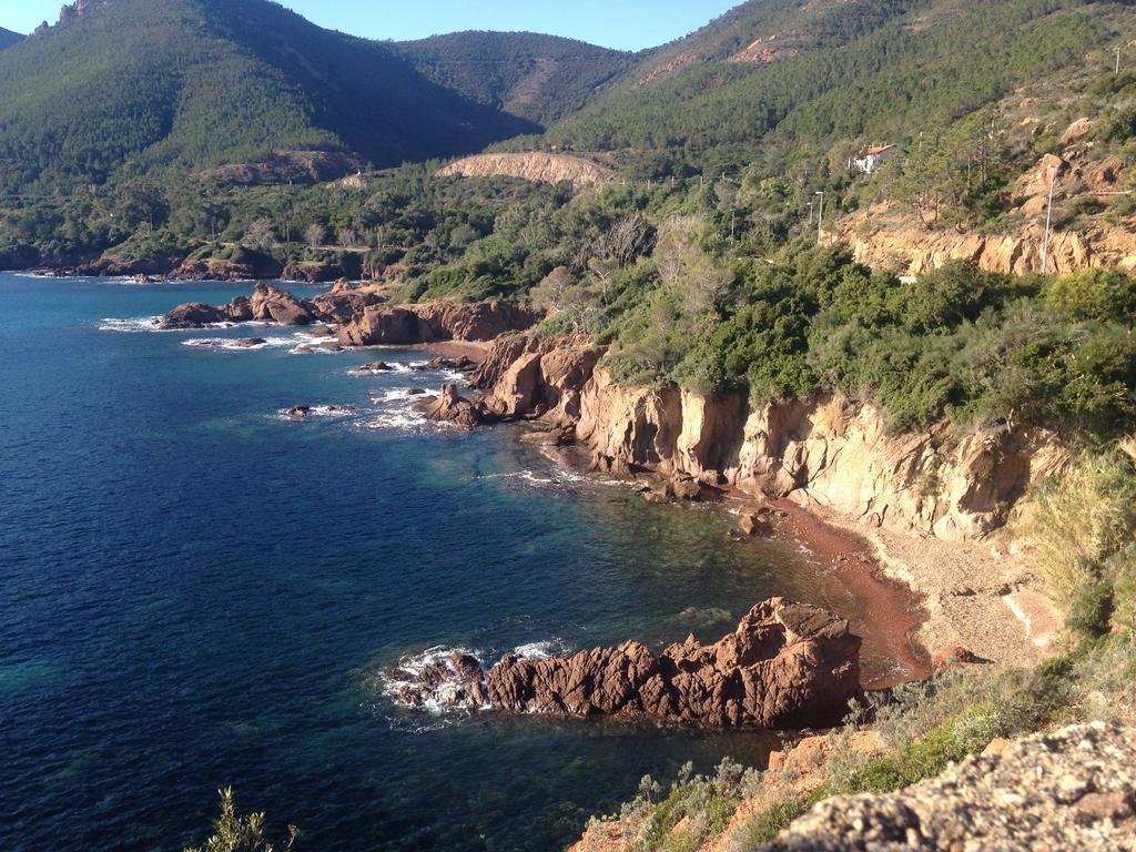 Plage De Miramar Theoule-sur-Mer Bagian luar foto